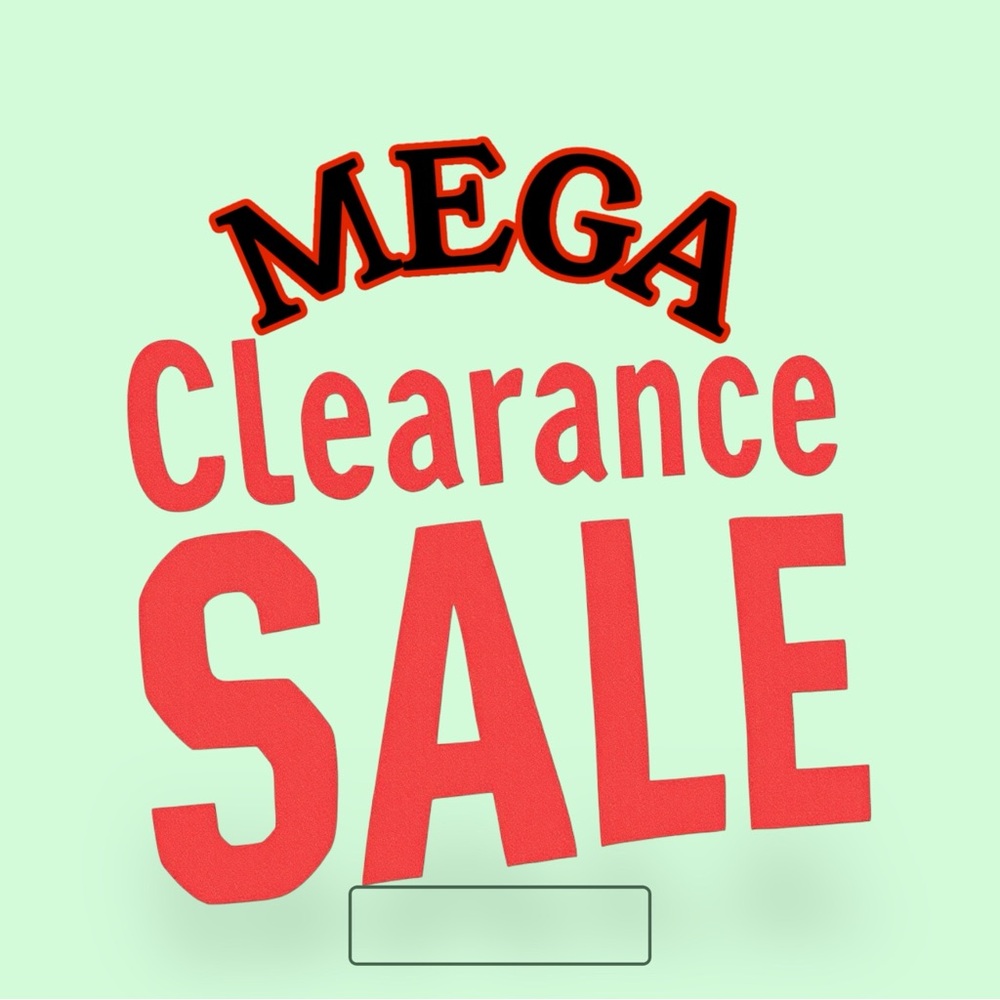 Mega Moving Clearance Sale